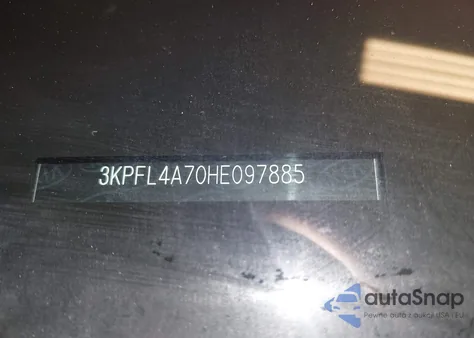 2017 Kia Forte Lx z USA, uszkodzony, nr VIN 3KPFL4A70HE097885